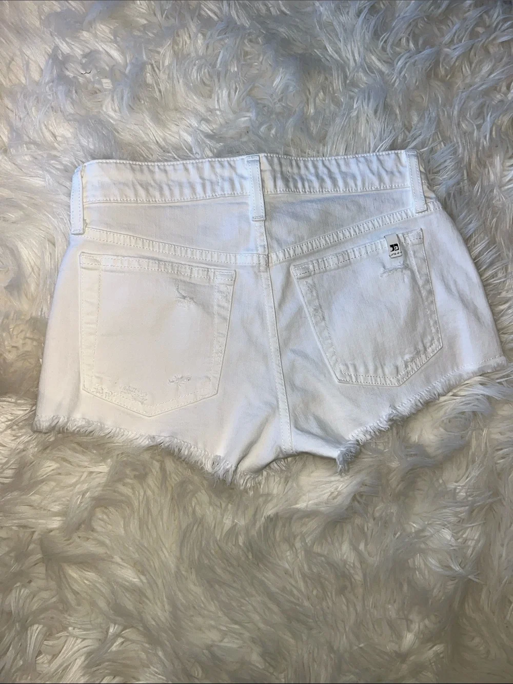 Joe’s White Denim Shorts